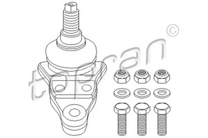 Фото Нижній/верхній кульовий шарнір Topran 103 346 586