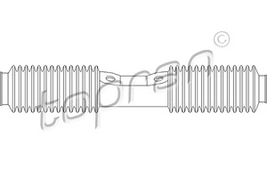 Фото Пильник рульової рейки AUDI 100 76-- Topran 103 620 546