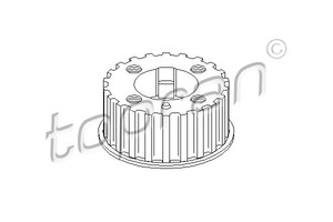Фото Шестерня, коленчатый вал Topran 108 699 755