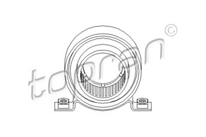 Фото Опора кардан.вала Topran 200 786 755