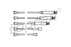Фото Комплект дротів запалювання Topran 202 516 755