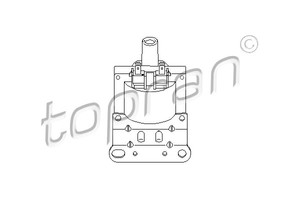 Фото Котушка запалювання Topran 206 636 755