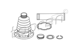 Фото Комплект пилозахисний, приводний вал Topran 111 781 546