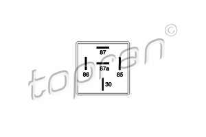 Фото Реле, салонный нагнетатель воздуха Topran 206 689 015