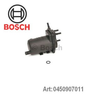 Фото Фільтр паливний Renault Clio II/Kangoo 1.5DCI 01- (з датчиком води) Bosch 0 450 907 011