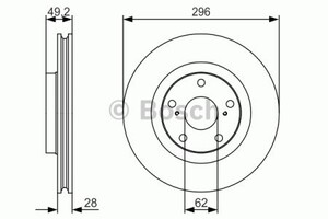 Фото Автозапчастина Bosch 0 986 479 R33