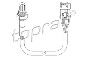 Фото Кисневий датчик Topran 722 623 756