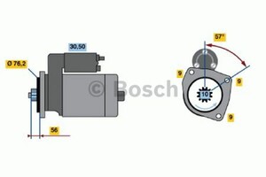 Фото Стартер Bosch 0 986 016 990