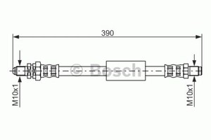 Фото Гальмівний шланг Bosch 1 987 476 840