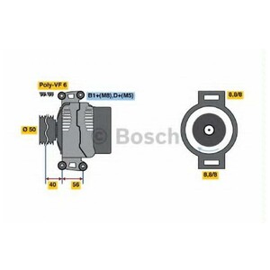 Фото Генератор Bosch 0 124 615 033