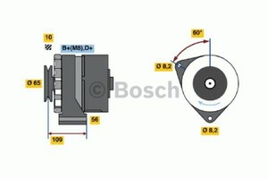 Фото Генератор Bosch 0 986 030 530