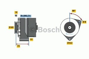 Фото Генератор Bosch 0 986 030 700