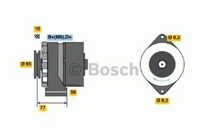 Фото Генератор Bosch 0 986 030 870