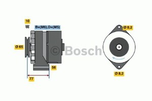 Фото Генератор Bosch 0 986 034 650