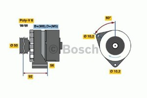 Фото Генератор Bosch 0 986 036 390