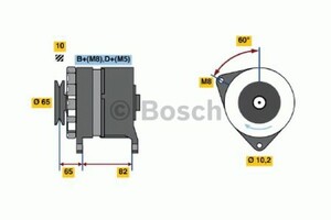 Фото Генератор Bosch 0 986 036 660