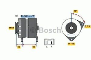 Фото Генератор Bosch 0 986 036 901