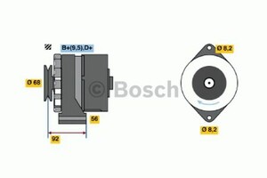 Фото Генератор Bosch 0 986 036 930