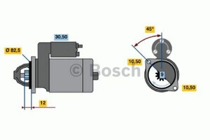 Фото Стартер Bosch 0 986 015 920