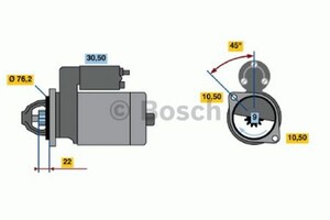 Фото Стартер Bosch 0 986 016 860