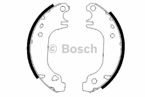 Фото Комплект гальмівних колодок Bosch 0 986 487 275