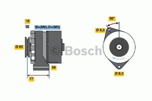 Фото Генератор Bosch 0 986 041 600