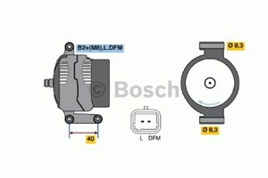 Фото Генератор Bosch 0 986 042 770