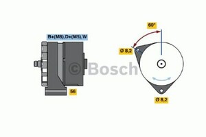 Фото Генератор Bosch 0 986 041 840