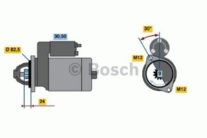 Фото Стартер Bosch 0 986 011 150