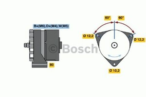 Фото Генератор Bosch 0 986 033 510