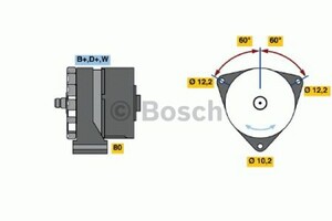 Фото Генератор Bosch 0 986 033 570