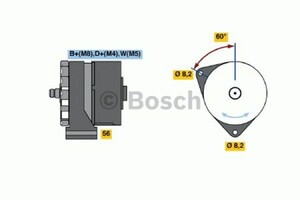 Фото Генератор Bosch 0 986 034 430