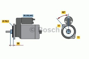 Фото Стартер Bosch 0 986 016 310