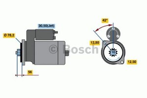 Фото Стартер Bosch 0 986 017 460