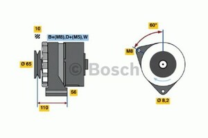 Фото Генератор Bosch 0 986 034 500