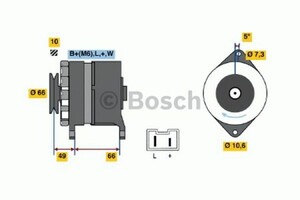 Фото Генератор Bosch 0 986 034 780