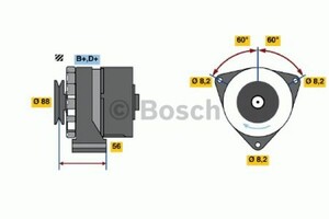 Фото Генератор Bosch 0 986 031 540