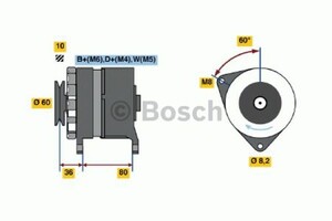 Фото Генератор Bosch 0 986 034 470