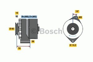 Фото Генератор Bosch 0 986 034 520