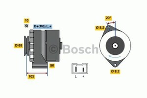 Фото Генератор Bosch 0 986 034 740