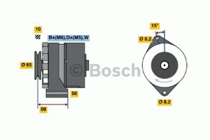 Фото Генератор Bosch 0 986 036 250