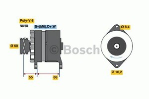 Фото Генератор Bosch 0 986 036 880