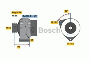 Фото Генератор Bosch 0 986 040 170