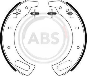 Фото Комплект гальмівних колодок ABS 8632