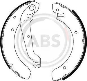 Фото Комплект гальмівних колодок ABS 8715