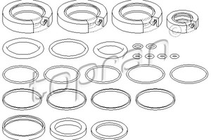 Фото Комплект прокладок, рулевой механизм Topran 501 449 016