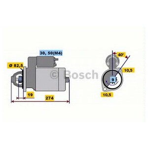 Фото Стартер Bosch 0 001 218 122