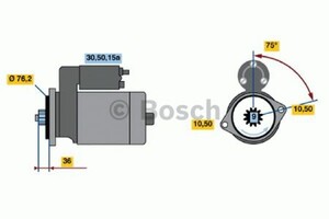 Фото Стартер Bosch 0 986 012 660