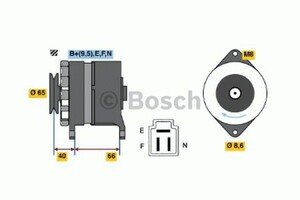 Фото Генератор Bosch 0 986 035 491