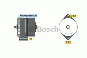 Фото Генератор Bosch 0 986 036 800